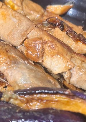 茄子の豚肉巻き-レシピのメイン写真