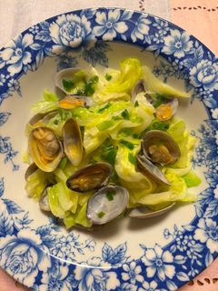 三浦産キャベツとあさりの酒蒸し-レシピのメイン写真