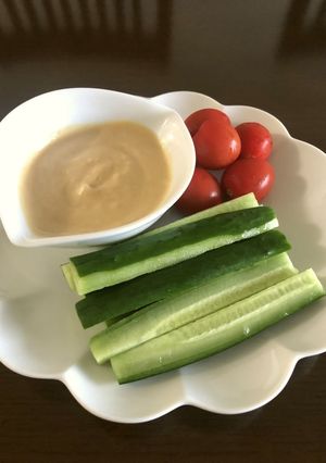 野菜スティックに♡味噌マヨディップ♪-レシピのメイン写真