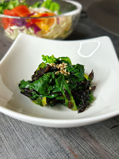 ゆずWが美味しい!菜の花お浸し-レシピのメイン写真