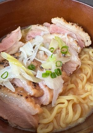 一人暮らし合鴨みそラーメン-レシピのメイン写真