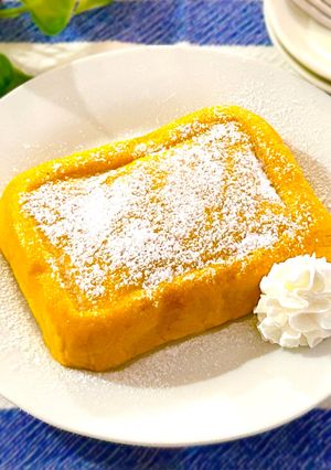 レンチンだけ！簡単カボチャケーキ☆調味料以外３つ-レシピのメイン写真