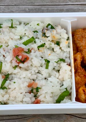 豚白もつのピリ辛味噌炒め弁当-レシピのメイン写真