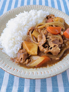 レンジで超時短★袋で作るポークカレー-レシピのメイン写真