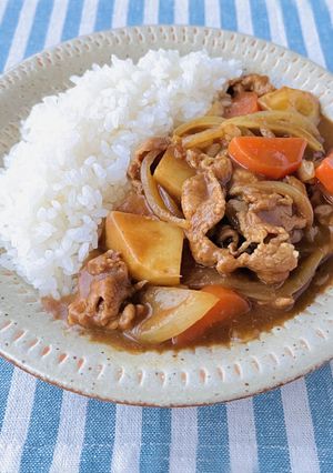 レンジで超時短★袋で作るポークカレー-レシピのメイン写真
