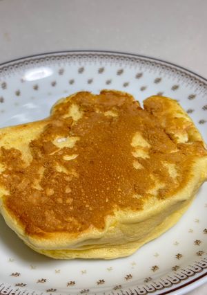 ふわふんスフレパンケーキ-レシピのメイン写真