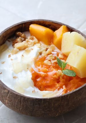 朝食に✨トロピカルヨーグルトボウル-レシピのメイン写真