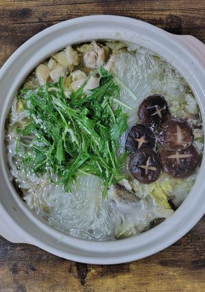 鶏ガラベースの鍋つゆ-レシピのメイン写真