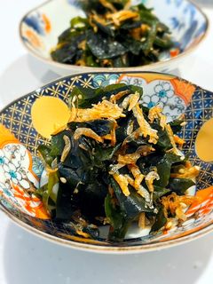 乾物のみ♡ご飯のお供✨️わかめと海老の炒め-レシピのメイン写真