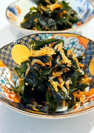乾物のみ♡ご飯のお供✨️わかめと海老の炒め-レシピのメイン写真