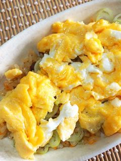 冷凍炒飯で簡単玉子炒飯 オムチャーハン-レシピのメイン写真