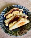 コメダ珈琲のあんこであんバターばなな🍞