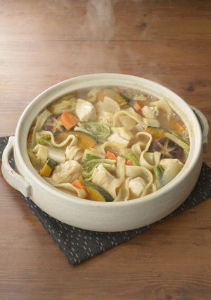 鶏肉のほうとう-レシピのメイン写真
