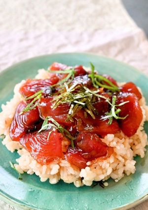 あおさ醤油 てこね寿司-レシピのメイン写真