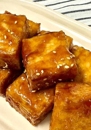 簡単！ご飯が止まらない！厚揚げの照り焼き-レシピのメイン写真