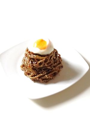 余ったカレーで♪濃厚カレーまぜそば-レシピのメイン写真