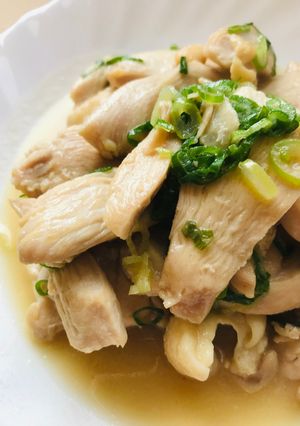 ササッと鶏肉惣菜●鶏むね肉のネギ塩炒め-レシピのメイン写真