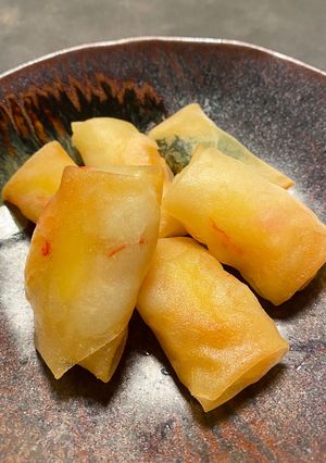 カニクリームコロッケもどきミニ春巻-レシピのメイン写真