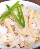 【減塩レシピ】生姜とツナの炊き込みご飯