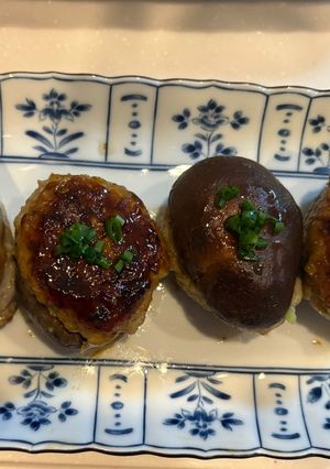 レンコン入り椎茸の肉詰め-レシピのメイン写真