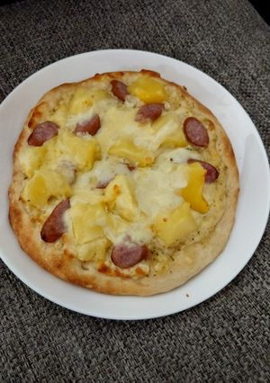 じゃがいもとウインナーのタルタルピザ-レシピのメイン写真