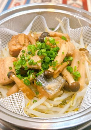 鮭としめじの醤油麹漬けせいろ蒸し-レシピのメイン写真