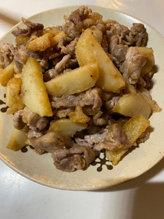 じゃがいもと豚こまの照り焼き-レシピのメイン写真