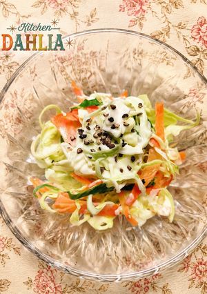 【ポリ袋1分】懐かしコールスロー🥗副菜に-レシピのメイン写真