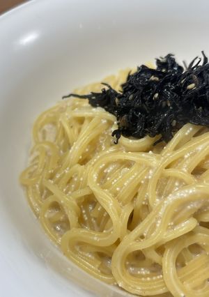 明太子クリームパスタ-レシピのメイン写真