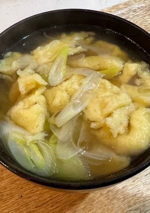 余ったたこ焼き粉で玉子すいとん-レシピのメイン写真