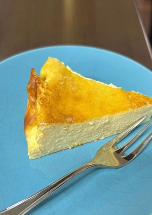 甘さ控えめバスクチーズケーキ-レシピのメイン写真