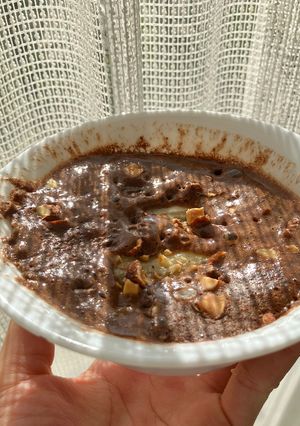 ふわとろチョコバナナケーキ-レシピのメイン写真
