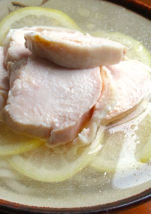 【 冷やし鶏塩レモンうどん 〗-レシピのメイン写真