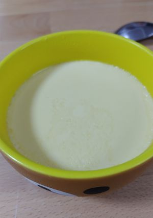 レンチンで作るどんぶりプリン-レシピのメイン写真