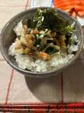 しらすとモロヘイヤのネバネバ丼