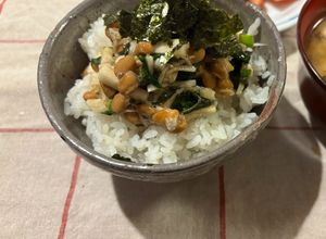 夏にしらすとモロヘイヤのネバネバ丼-レシピのメイン写真