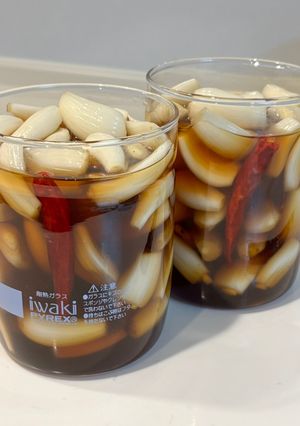 らっきょうの甘酢漬け-レシピのメイン写真