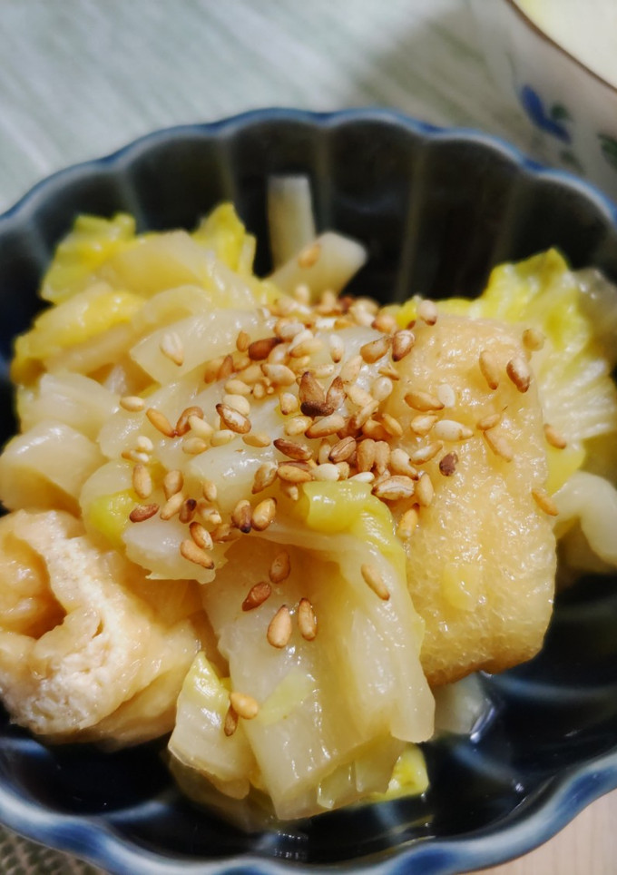 冷凍白菜のほっこり煮浸し※簡単副菜朝ご飯-レシピのメイン写真