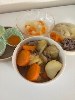 肉じゃがで!簡単とりわけ離乳食-レシピのメイン写真