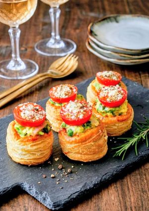 冷凍パイシートde簡単！トマトキッシュ風-レシピのメイン写真