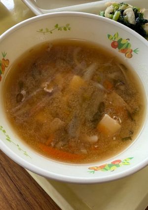 スキー汁 河内長野市学校給食-レシピのメイン写真