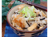 ひじきの塩麹炊き込みご飯