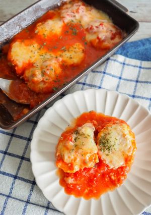 レンジで！ふわふわミートボール-レシピのメイン写真