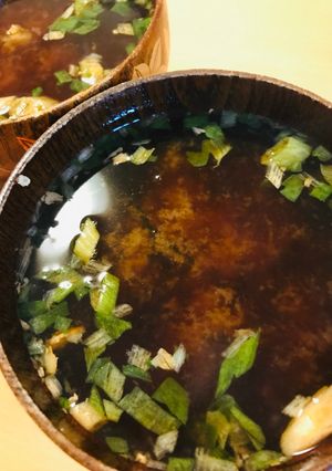 レトルト●ピリッと生姜味噌汁-レシピのメイン写真