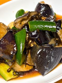 揚げなすときゅうりの塩昆布入れポン酢和え-レシピのメイン写真