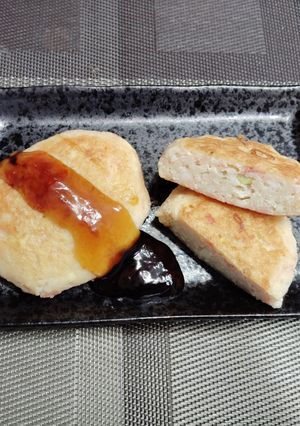 はんぺんと豆腐のフワフワ和風ハンバーグ-レシピのメイン写真
