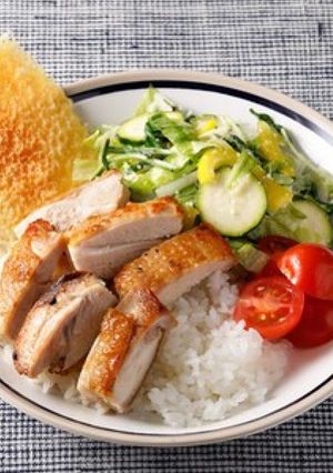 ★グリルチキンとレモンのシーザーサラダ-レシピのメイン写真