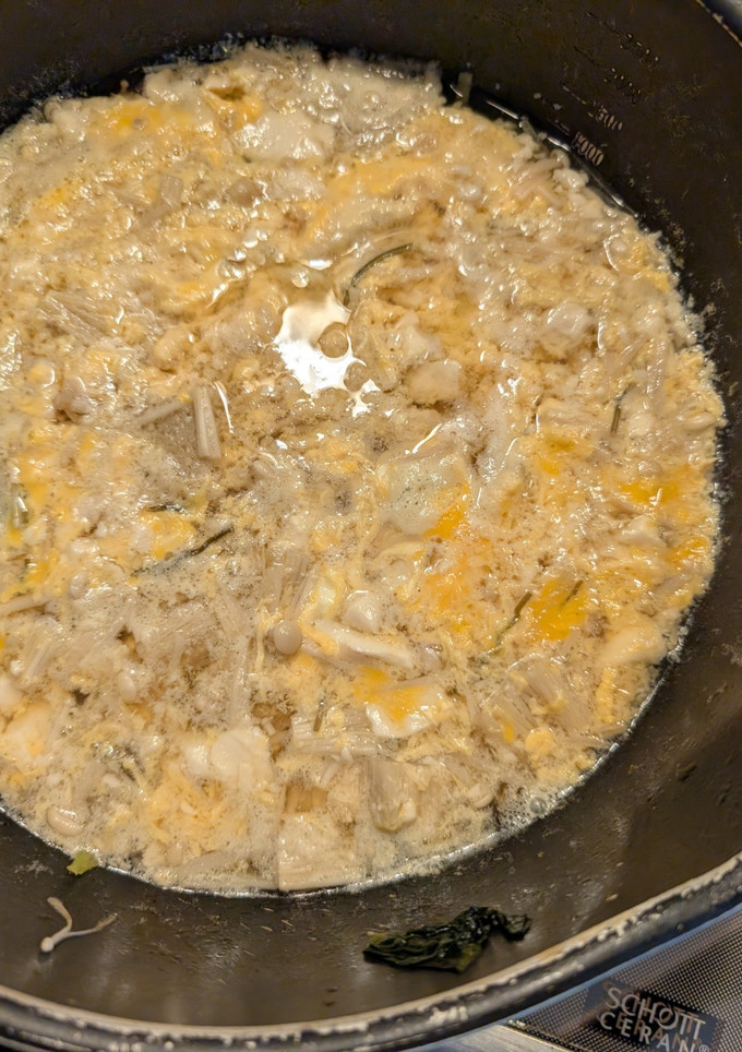 えのきとお豆腐のあっさり卵とじ-レシピのメイン写真