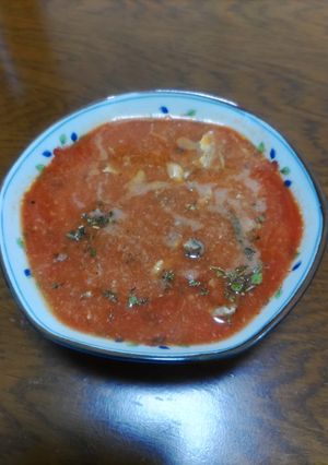 レンチン3分　サバのさっぱりトマト煮風-レシピのメイン写真