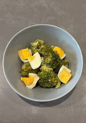 ブロッコリーとゆで卵のマヨネーズ和え-レシピのメイン写真